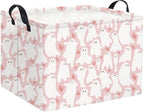 Halloween Basket Cute Baskets for Kids Pumpkin Basket Rectangular Storage Bin by TIBAOLOVER