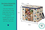 Chaos Cleared Kids Storage Bags – 100% Cotton Canvas Toy & Clothes Organizer - Image 5