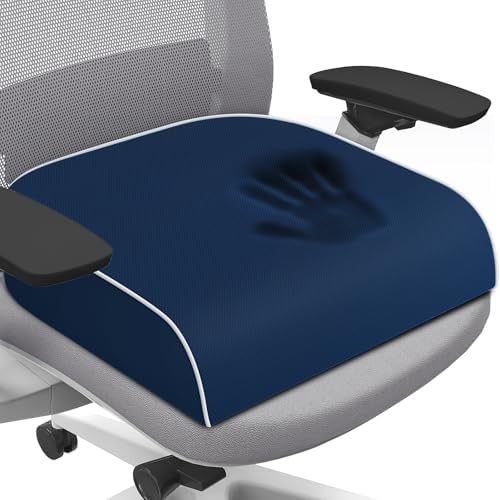 SweetSlubr Seat Cushion, Chair Pad, Memory Foam Tailbone Pain Relief by Unknown