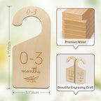 Wooden Double-Sided Baby Closet Dividers - Image 7