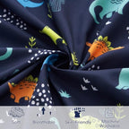 PHF 3 Pack Soft Dinosaur Crib Sheets Fitted, Comfy Breathable Baby Sheets - Image 5