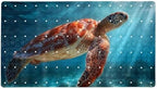 Shower Mat Non Slip 26.8 x 15.1 Inches, Turtle Bathtub Mat Shower Stall Mats by Anna+Cowper