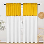 FRAMICS Farmhouse Cotton Linen Curtains - Image 2