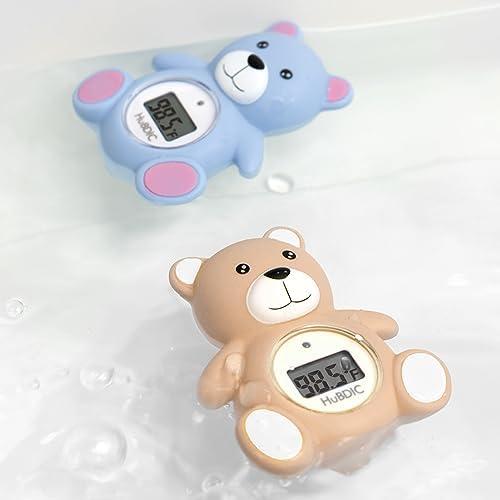 HubiBaby Baby Bath Thermometer & Digital Room Temperature, 2in1 Kids Bathroom - Image 6