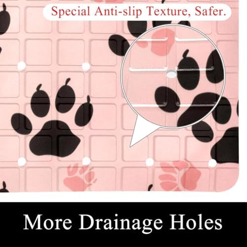 Baby Bath Mat Non Slip 26.8"x15.1" Bathtub Mat - Image 2