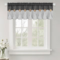 ASPMIZ Farmhouse Cotton Linen Valances by ASPMIZ
