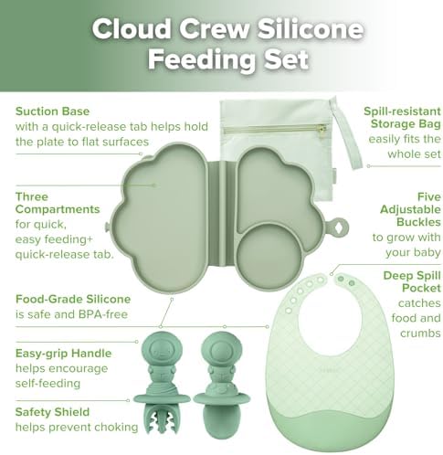 Haakaa Silicone Baby Travel Feeding Set - Image 4