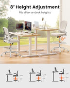 ErGear Drafting Chair, Tall Office Chair - Image 7