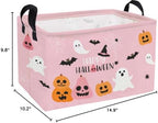 Essme Rectangular Halloween Basket, Kids Storage Bins Organizer - Image 2