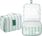 Hanging Toiletry Bag for Women, Portable Sage Green Travel Summer Beach Bag by Pengxiaomei
