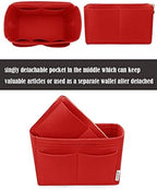 LEXSION Felt Purse Organizer Insert, Tote Bag Shaper Dividers - Image 2