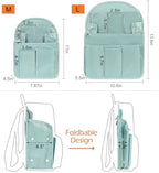 Surblue Backpack Organizer Insert Liner Hanging Travel Rucksack Purse and - Image 4