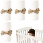 4Pcs Cot Rail Protector, Adjustable Strap Cot Rail Cover - Image 7
