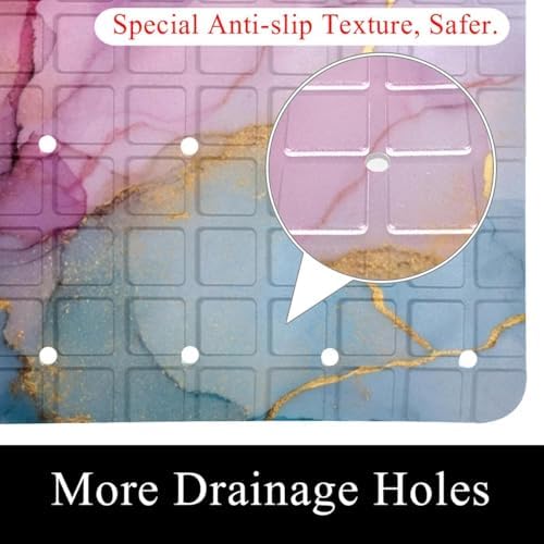 Baby Bath Mat Non Slip 26.8"x15.1" Bathtub Mat - Image 2