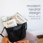 Pearhead Mommy and Baby Things Zipper Pouches, Organizer Bags - Image 4
