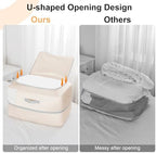 Comforter Storage Bag - 110L Large Capacity Blanket Storage Bags 2-Layer Ultra - Image 4