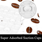 Shower Mat Non Slip 26.8 x 15.1 Inches, Coffee Beans Bathtub Mat Shower Stall - Image 3
