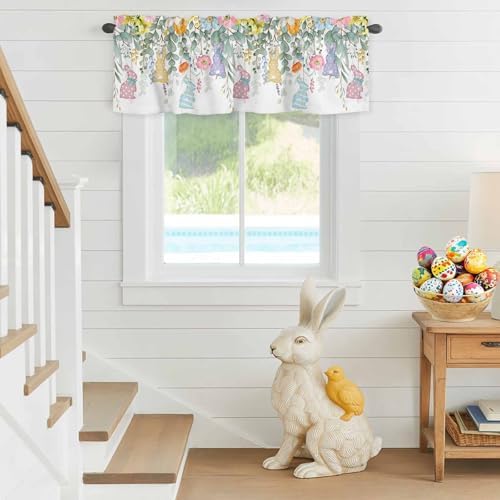 Vandarllin Easter Kitchen Curtains Valances - Image 4