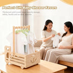Wooden Baby Shower Crate Closet - Image 5