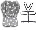 Twoworld Baby High Chair Seat Cushion Liner Mat Pad Cover Resistant and High by twoworld