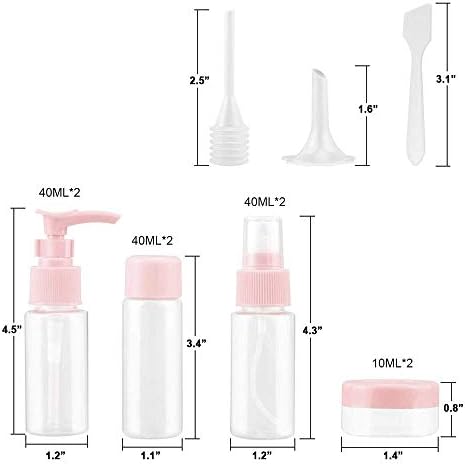 Vitog Travel Bottles Kit, TSA Approved Leak Proof Portable Toiletry Containers - Image 3