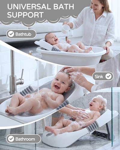 ISELECTOR Foldable Baby Bath Support - Image 2