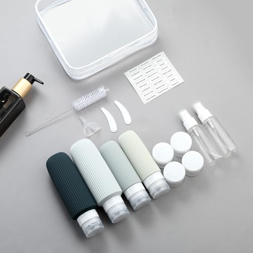 Mrsdry 16 Pack Travel Bottles for Toiletries, Large 6oz Silicone Travel - Image 6