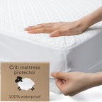 100% Waterproof Crib Mattress Protector by NiagaraSleepSolution