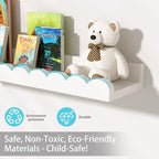 White Scalloped Nursery Shelves - Image 3