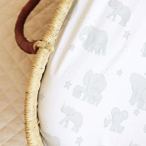 Sorrel + Fern Baby Bassinet Sheets 2-Pack - Image 6