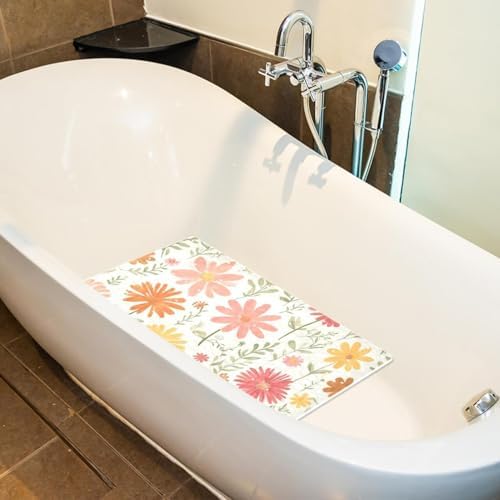 Shower Mat Bathtub Mat, 26.8x15.1 inch, Non-Slip Bath Mat - Image 5