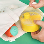 Accmor Formula Dispenser On The Go, Non-Spill Rotating Four-Compartment Formula - Image 7
