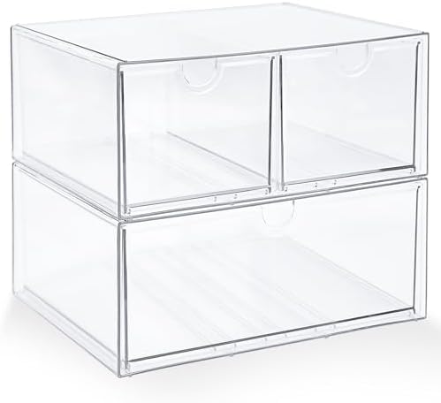 Prsildan Acrylic Drawer Makeup Organizer by Prsildan