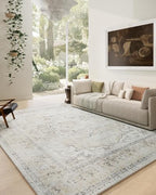 10x14 Area Rugs for Living Room: Large Washable Rug Lightweight Non Slip Low by palohom
