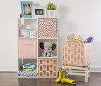 DII Woven Polyester Storage Bin, Polka Dot, Small Set of 2 - Image 5