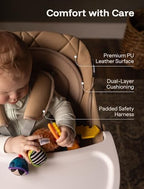 HARPPA Moro High Chair, 8-in-1 Convertible Baby Feeding Chair - Image 2
