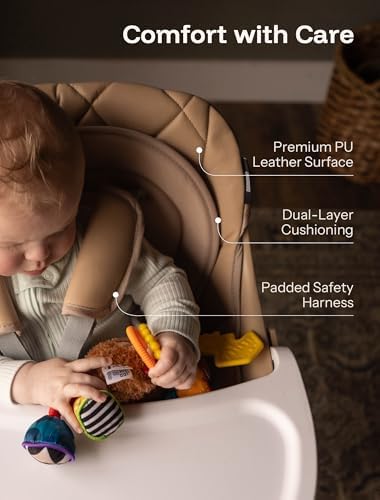 HARPPA Moro High Chair, 8-in-1 Convertible Baby Feeding Chair - Image 2
