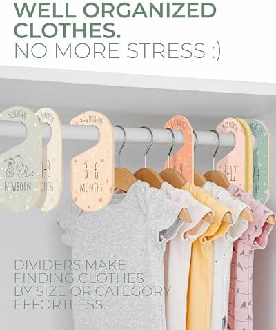 Colorful Baby Size Closet Dividers - Image 6