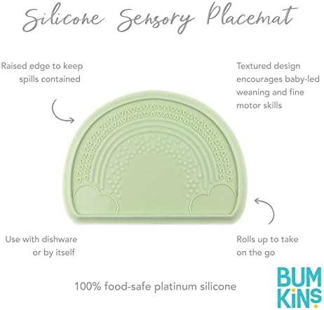 Bumkins Baby Silicone Sensory Placemat, - Image 5