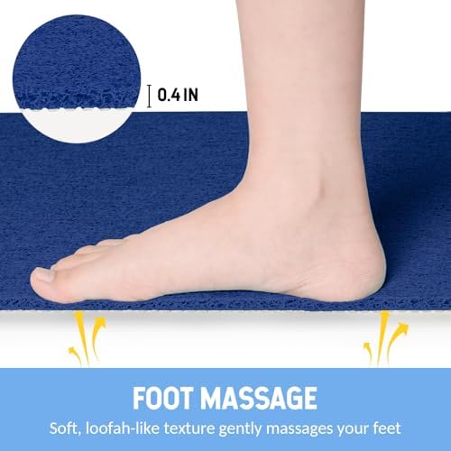 Hargiis Non-Slip Bathtub Mat, Anti Slip Shower Mat, Fast Drying Bathtub Mats - Image 5