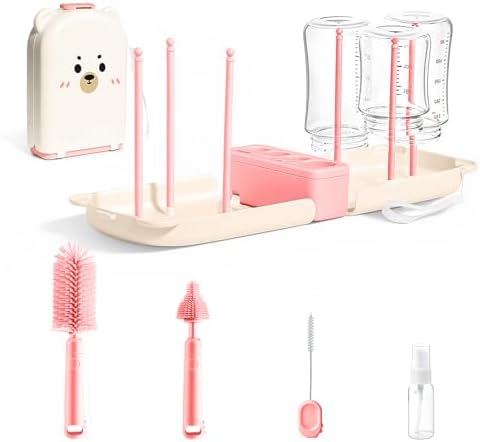 LEQXGO Travel Baby Bottle Cleaner Kit by LEQXGO
