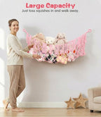Stuffed Animal Net Hammock, Save Space Eliminate Clutter - Image 3