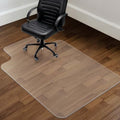 PHOUZIN Clear Chair mat for Hardwood Floor by PHOUZIN