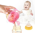 Accmor Baby Formula Dispenser for On-the-Go Feedings, Three-Compartment - Image 5