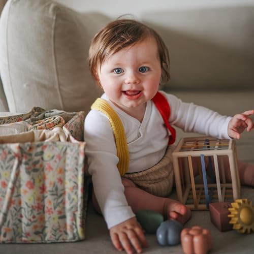 mushie Baby Diaper Caddy | Newborn Essentials Organizer - Image 4