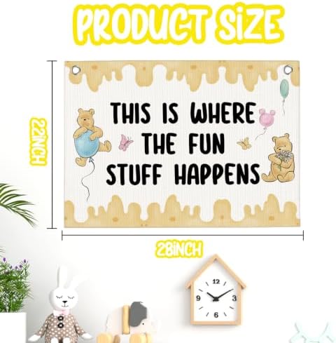 Long Live Playtime Banner Playroom Wall Decor - Image 2