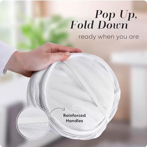 Handy Laundry Pop Up Laundry Hamper 71L Sturdy Collapsible Mesh - Image 3
