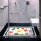 Shower Mat Non Slip, Dog Footprints Anti Slip Bath Mat - Image 6