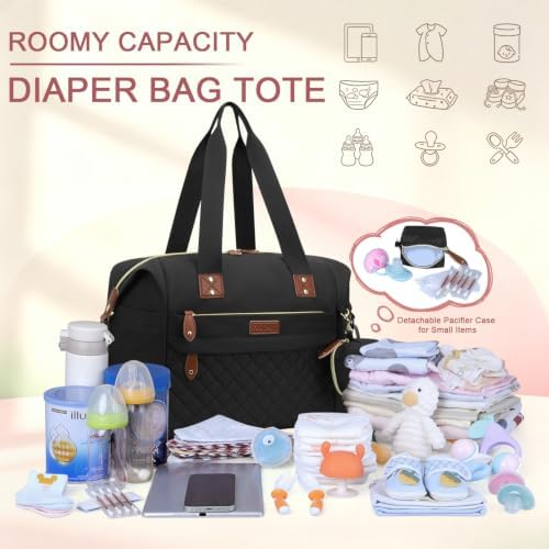 Pritent Diaper Bag Tote Waterproof Maternity Baby Bags - Image 3