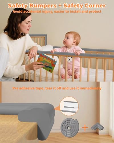 Baby Proof Corners and Edges, 6.6FT 0.6'' Thick, Peel and Stick - Image 5
